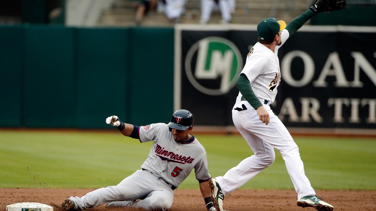 A's top Twins for 12th time in a row